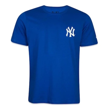 Camiseta New Era New York Yankees Building - Masculina