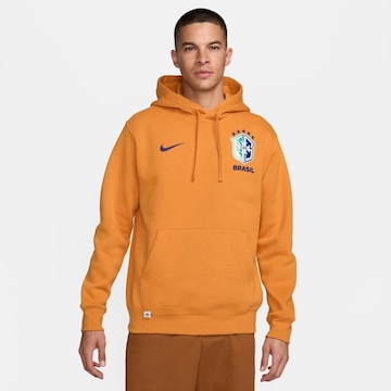 Blusão com Capuz Nike Sportswear Brasil Club - Masculino