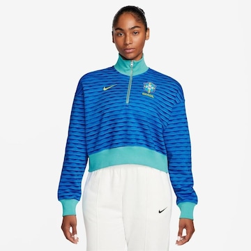 Blusão sem Capuz Nike Sportwear Brasil Phoenix - Feminino