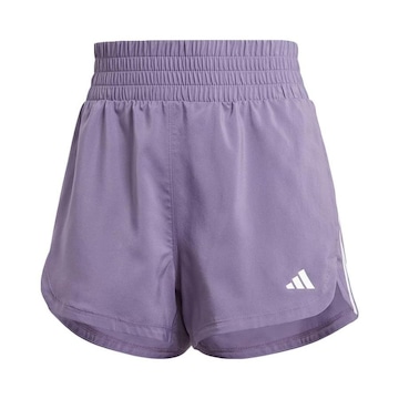 Short Adidas Pacer Três Listras Feminino