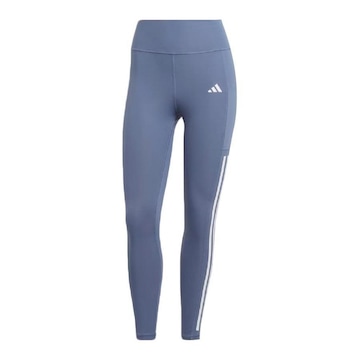 Calça Legging adidas Optime 2 3 Stripes - Feminina