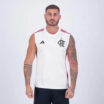 Camisa Regata do Flamengo adidas II 2024 - Masculina