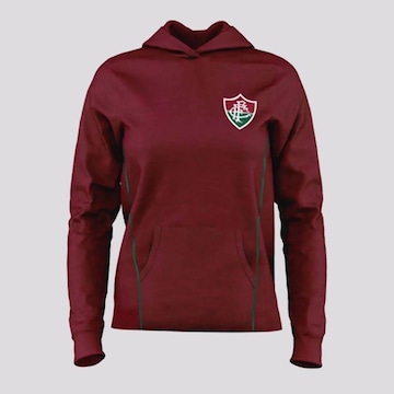 Blusão Com Capuz do Fluminense Braziline Rain - Feminino