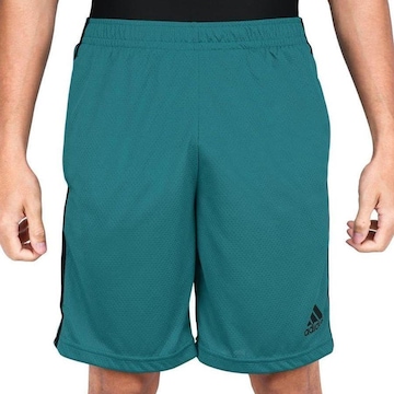 Shorts adidas Training 3 Listras - Masculino