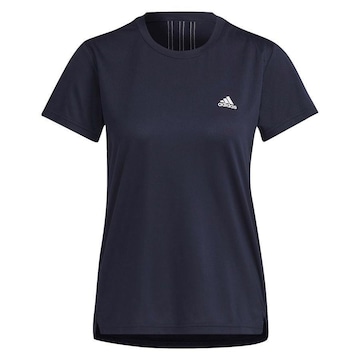 Camiseta Aeroready Designed 2 Move 3 Listras - adidas - Feminina