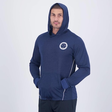 Blusão Com Capuz do Cruzeiro Braziline Rain - Masculino