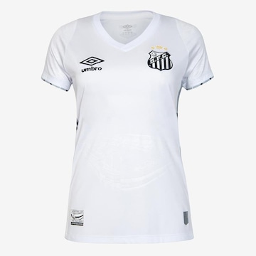 Camisa do Santos Of. 1 2024 Torcedora Umbro - Feminina