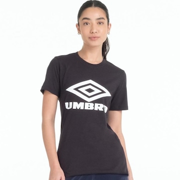 Camiseta Umbro Large Logo Duo - Feminina