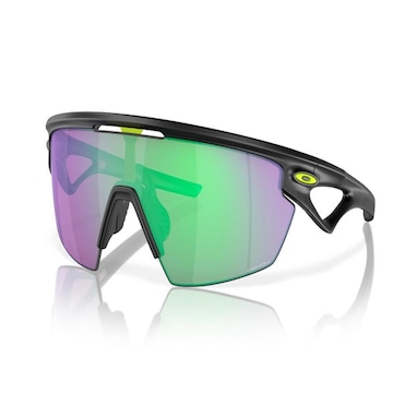 Óculos de Sol Oakley Sphaera Matte Black Ink Prizm Road Jade - Unissex