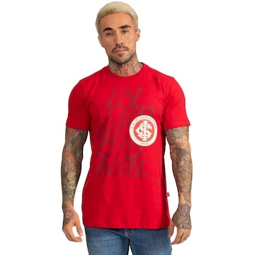 Camiseta do Internacional Surf Center Oficial Linha Torcedor - Masculina