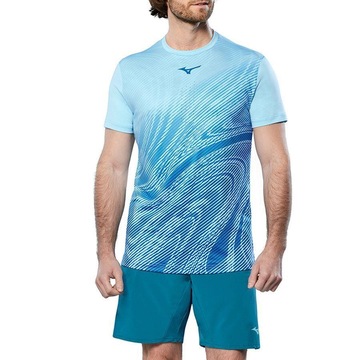 Camiseta Mizuno Charge Shadow Graphic - Masculina