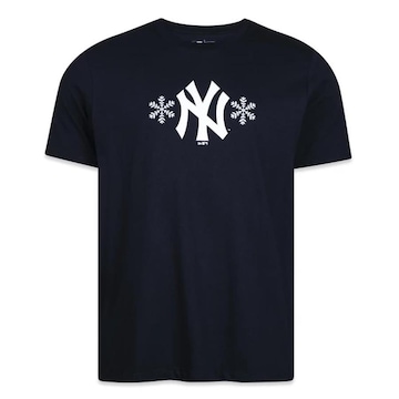 Camiseta New Era New York Yankees Action Winter Sports - Masculina