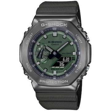 Relógio Casio G-Shock Gm-2100B-3Adr Metal Covered - Masculino