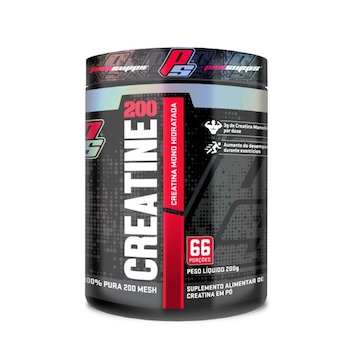 Creatina Monohidratada 100% Pure 200G - 66 Doses - Prosupps