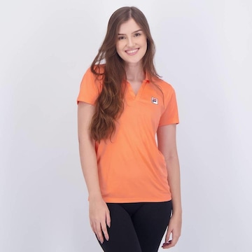 Camiseta Polo Fila Fbox - Feminina