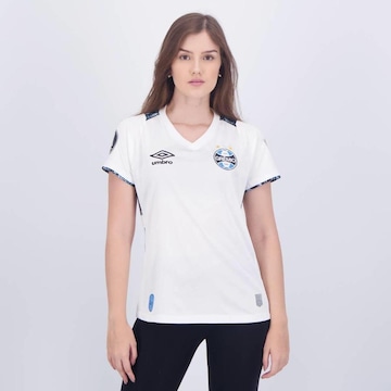 Camisa do Grêmio II 2024 Patch Libertadores Umbro - Feminina