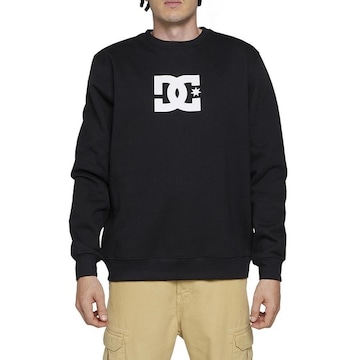 Blusão de Moletom Dc Shoes Careca Dc Star Crew - Masculino