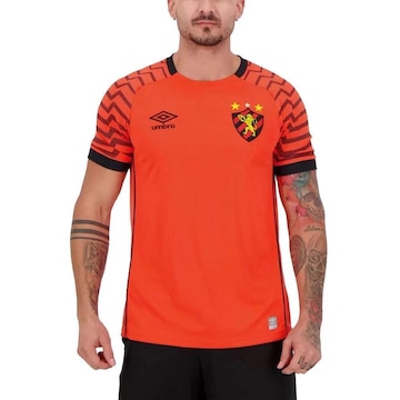 Camisa de Goleiro do Sport Recife Of. 2021 Umbro - Masculina