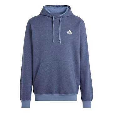 Blusão de Moletom com Capuz adidas Liso - Masculino