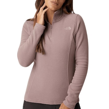 Blusão sem Capuz The North Face Fleece Glacier 1/4 - Feminino