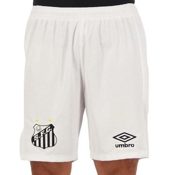 Calção do Santos Of. 1 2021 Umbro - Masculino