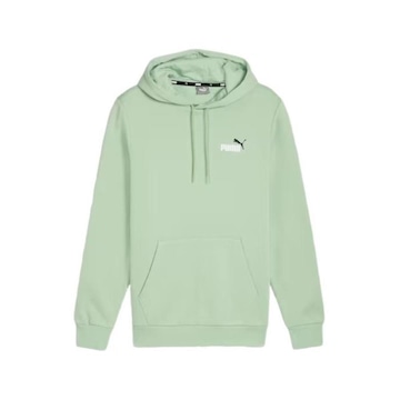 Blusão de Moletom com Capuz Puma Essentials+ Small Logo - Masculino