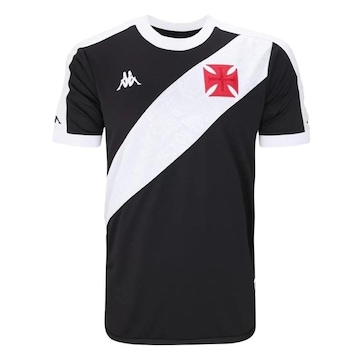 Camisa 1 do Vasco da Gama 24/25 S/Nº Jogador Kappa - Masculina