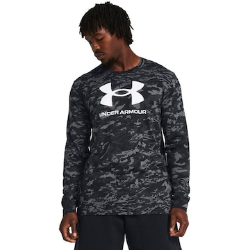 Camiseta Manga Longa Under Armour Abc Camo - Masculina