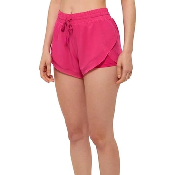 Shorts 2 em 1 Alto Giro Tule - Feminino