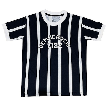 Camisa Democracia Liga Retro 1982 - Infantil