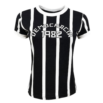 Camisa Democracia Liga Retro 1982 - Feminina