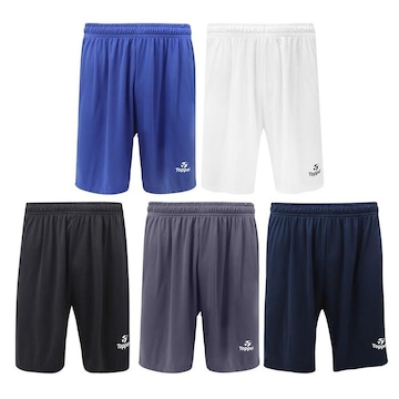 Kit de Calções Topper Classic New - Masculino - 5 unidades