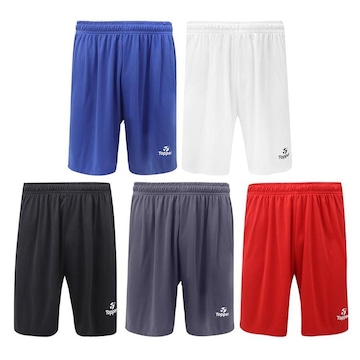 Kit de Calções Topper Classic New - Masculino - 5 unidades