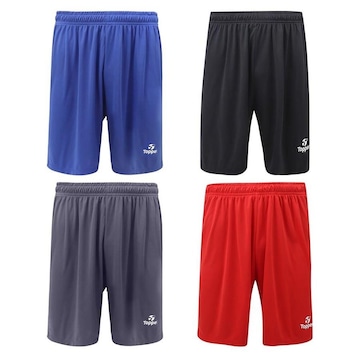 Kit de Calções Topper Classic New - Masculino - 4 unidades