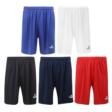 Kit de Calções Topper Classic New - Masculino - 5 unidades