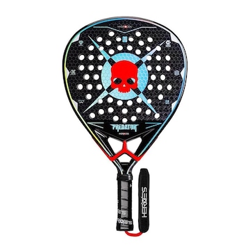 Raquete De Padel Heroe''''S Predator Ltd Hydrogen 12K 2024 Com Caixa