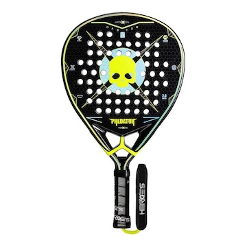 Raquete De Padel Heroe''''S Predator Master Hydrogen 3K 2024 Com Caixa