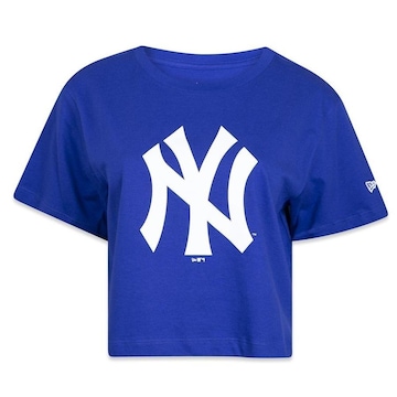 Camiseta New Era Feminina Cropped New York Yankees - Feminina