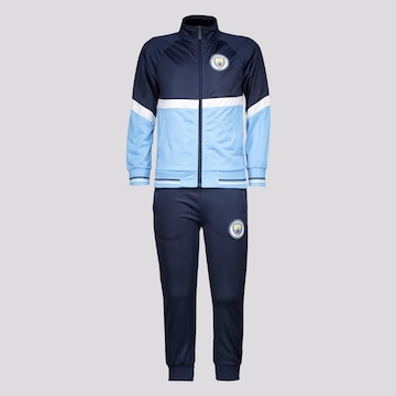 Conjunto de Agasalho do Manchester City Spr Trilobal - Infantil