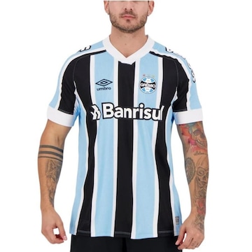 Camisa do Grêmio Of. 1 2021 (Clube) Umbro - Masculina