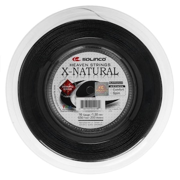 Corda Solinco X-Natural 16L 1.30 - Rolo com 200 M