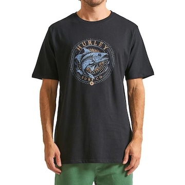 Camiseta Hurley Fish - Masculina