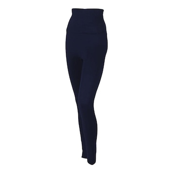 Calça Legging de Cós Duplo Mescla Speedo - Feminina