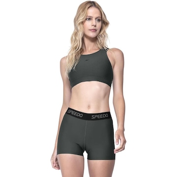 Shorts com Elástico Personalizado Speedo - Feminino