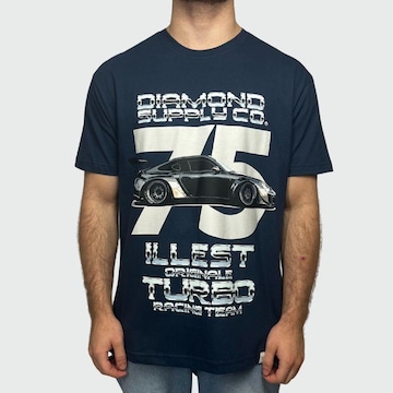 Camiseta Diamond X Illest Turbo Tee Masculina