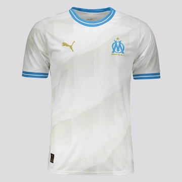 Camisa do Olympique de Marseille Home 2024 sem Patrocínio Puma - Masculina