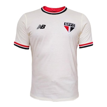 Camisa do São Paulo 2024 Retrô New Balance - Masculina