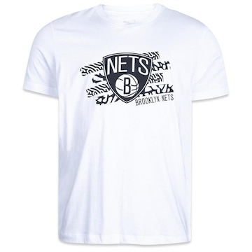 Camiseta New Era Brooklyn Nets Nba All Sport Art - Masculina