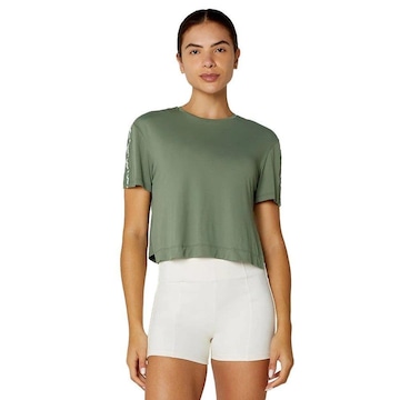 Blusa Cropped Alto Giro 2 Abertura Lateral - Feminina