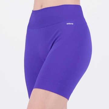 Shorts Selene Canelado sem Costura - Feminino